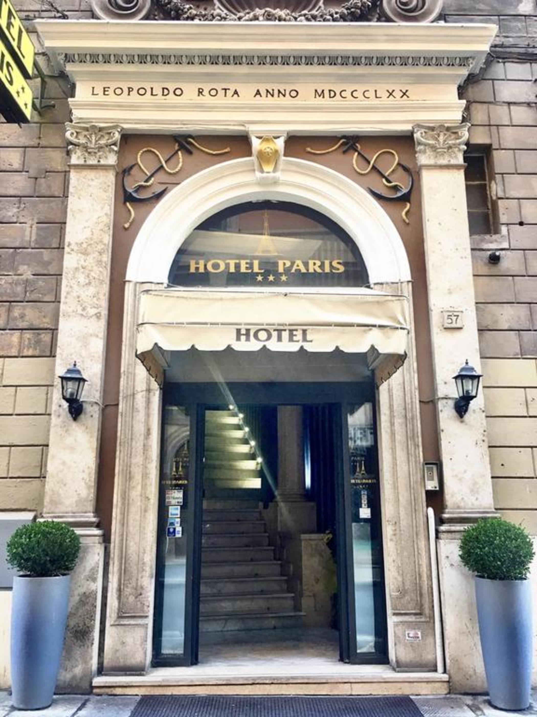 Hotel Paris Roma Dış mekan fotoğraf